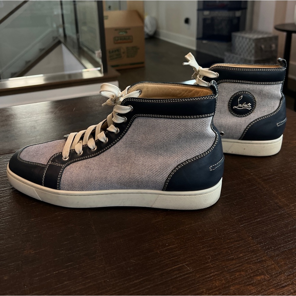 Christian Louboutin Beige/Blue Mens